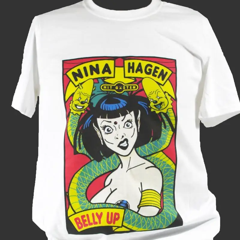NINA HAGEN GOTH PUNK ROCK T-SHIRT unisex S-3XL
NINA HAGEN GOTH PUNK ROCK T-SHIRT unisex S-3XL