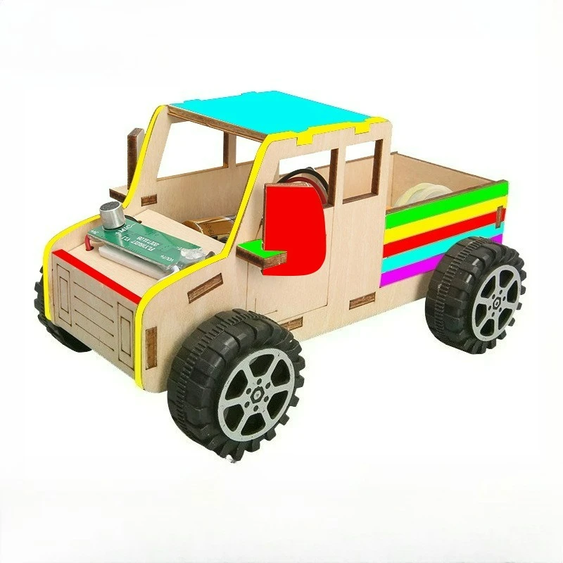 Handmade Voice-controlled Car DIY Car Material Package Steam Science Education Toy
Handmade Voice-controlled Car DIY Car Material Package Steam Science Education Toy