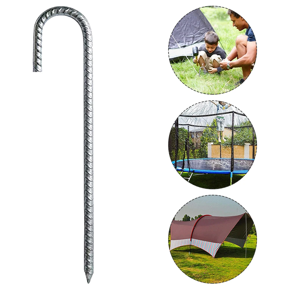 Ground Anchors Heavy Duty Steel Stakes Reinforced Pile for Trampoline Tent Camping Stable Performance Galvanized Material
Ground Anchors Heavy Duty Steel Stakes Reinforced Pile for Trampoline Tent Camping Stable Performance Galvanized Material