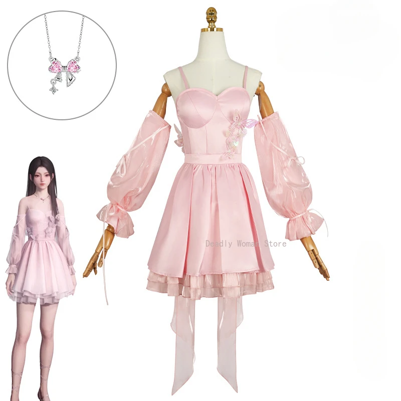 В НАЛИЧИИ Игра Love and Deepspace Hunter Miss Косплей Pinkk Платье Ожерелье Хэллоуин Вечерние наряды для женщин S-2XL
В НАЛИЧИИ Игра Love and Deepspace Hunter Miss Косплей Pinkk Платье Ожерелье Хэллоуин Вечерние наряды для женщин S-2XL