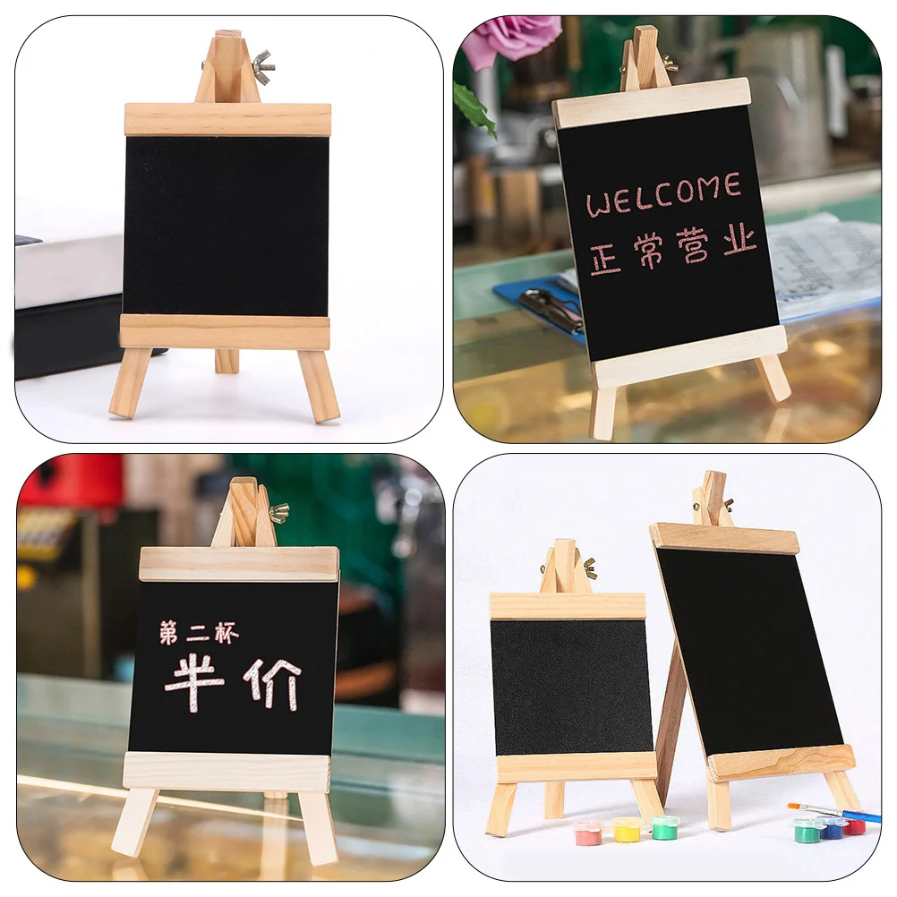 2pcs Blackboard Chalkboard Sign Household Decorative Wedding Wood Message Accessory Multi function Notice Board Smooth Edge
2pcs Blackboard Chalkboard Sign Household Decorative Wedding Wood Message Accessory Multi function Notice Board Smooth Edge