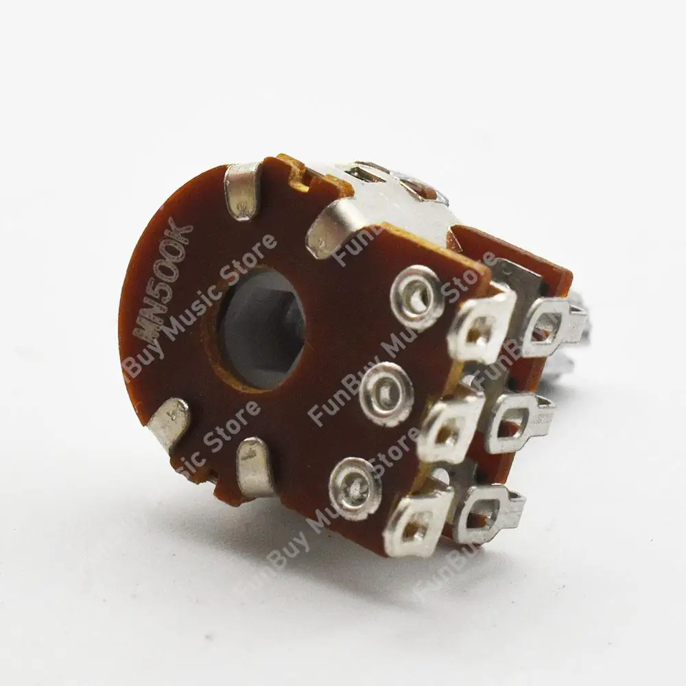 50x Double Balance Stacked Knurled Stalk Potentiometer Switch for Guitar Bass Volume Tone Control MN250K MN500K
50x Double Balance Stacked Knurled Stalk Potentiometer Switch for Guitar Bass Volume Tone Control MN250K MN500K