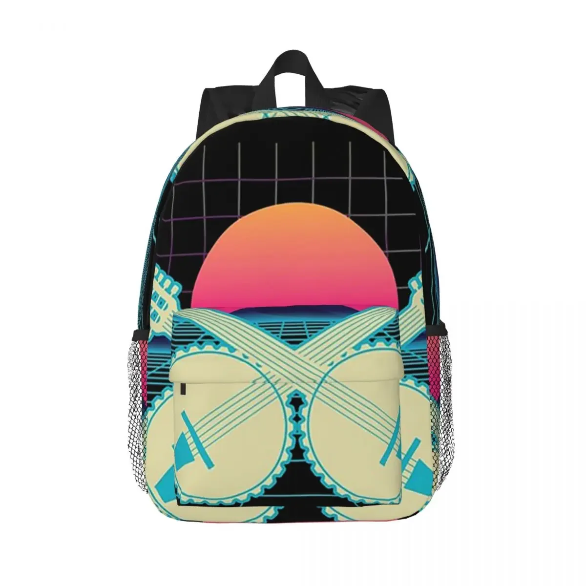 Banjo Mountains And Sun 80's Backpacks Boys Girls Bookbag Casual Students School Bag Travel Rucksack Shoulder Bag Large Capacity
Banjo Mountains And Sun 80's Backpacks Boys Girls Bookbag Casual Students School Bag Travel Rucksack Shoulder Bag Large Capacity
