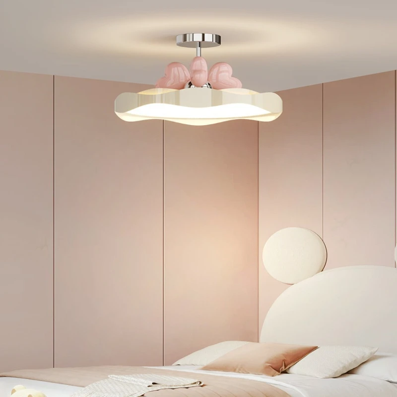 Cream wind bedroom ceiling light creative love children's room eye protection light modern simple Bauhaus book room lamp
Cream wind bedroom ceiling light creative love children's room eye protection light modern simple Bauhaus book room lamp