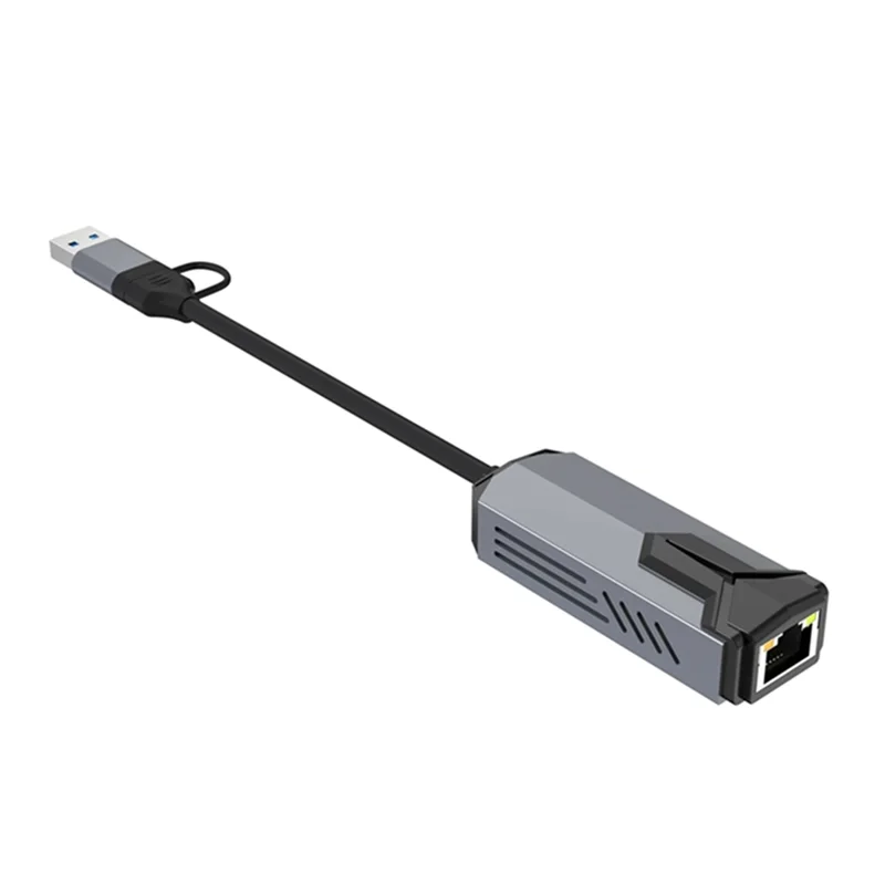 AU61-LAN Hub 5G Gigabit Ethernet Converter USB 3.0 Type-C к сетевому адаптеру RJ45 5000 Мбит/с для ПК, ноутбука
AU61-LAN Hub 5G Gigabit Ethernet Converter USB 3.0 Type-C к сетевому адаптеру RJ45 5000 Мбит/с для ПК, ноутбука
