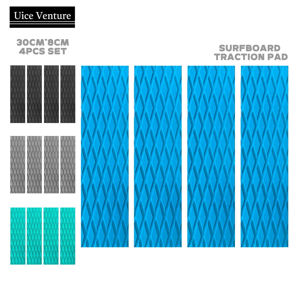 SUP 4pcs Surf Paddle Shortboard Grip Pads 30*8cm Non-slip Surfing Grip Pads Surfboard Skimboard Traction Pad Tail Pad Bar
SUP 4pcs Surf Paddle Shortboard Grip Pads 30*8cm Non-slip Surfing Grip Pads Surfboard Skimboard Traction Pad Tail Pad Bar