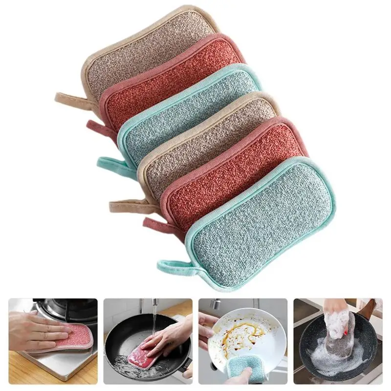 6 Pcs Cotton Sponge Dish Cleaning Kitchen Wok Daily Use Reusable Sponges Bath Linen Scrub Small
6 Pcs Cotton Sponge Dish Cleaning Kitchen Wok Daily Use Reusable Sponges Bath Linen Scrub Small
