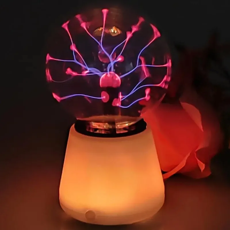 Plasma Ball Lamp Interactive Touch Lightning Globe 3 Inch Fun Lamp USB Powered 7 Color Changing Lights Mood Lighting Party Prop
Plasma Ball Lamp Interactive Touch Lightning Globe 3 Inch Fun Lamp USB Powered 7 Color Changing Lights Mood Lighting Party Prop