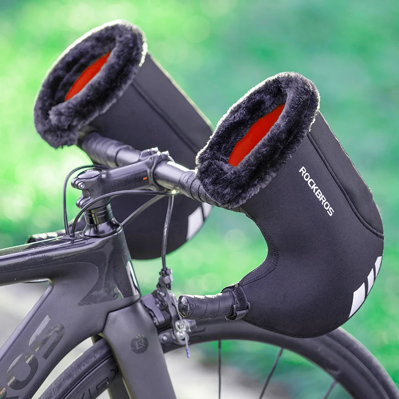 ROCKBROS Winter Bike Gloves Windproof Thermal Bicycle Gloves Motorcycle Electric Bicycle Cycling Gloves Bike Handlebar Mitts
ROCKBROS Winter Bike Gloves Windproof Thermal Bicycle Gloves Motorcycle Electric Bicycle Cycling Gloves Bike Handlebar Mitts