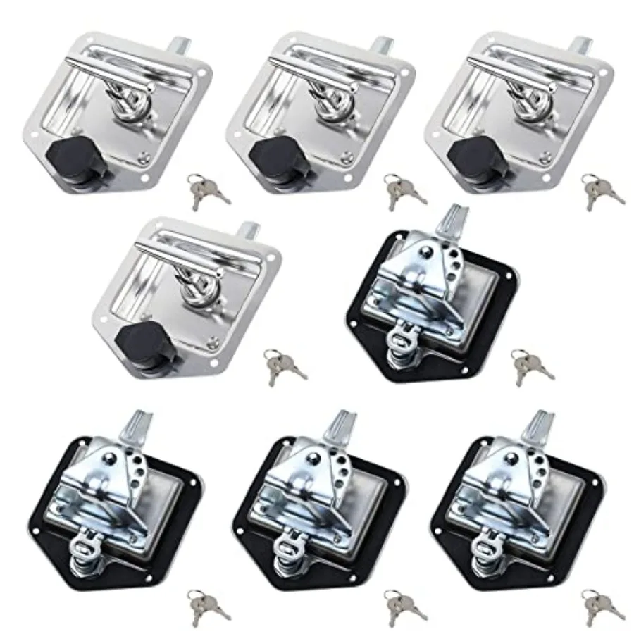 Pcs Stainless Steel Car Trailer Door Latch Rv Door Tool Box Lock with Gasket T-Handle Latch with Keys 30 Stainless Steel Highly
Pcs Stainless Steel Car Trailer Door Latch Rv Door Tool Box Lock with Gasket T-Handle Latch with Keys 30 Stainless Steel Highly