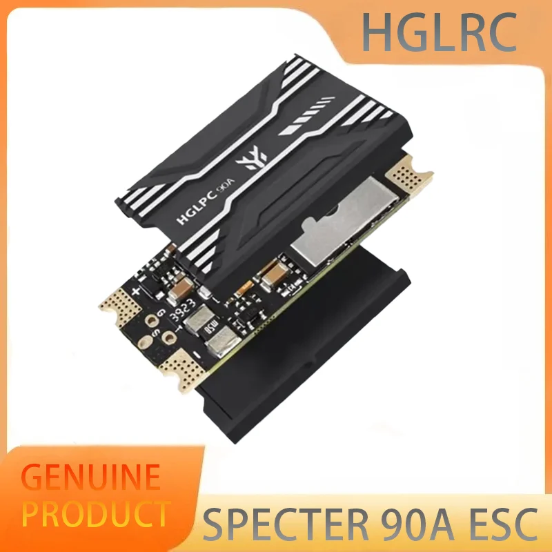 HGLRC SPECTER 90A ESC Dual MOS Support BL32 ESC Telemetry 2-8S for Movie-level X8, X4, and XCLASS RC FPV Drone
HGLRC SPECTER 90A ESC Dual MOS Support BL32 ESC Telemetry 2-8S for Movie-level X8, X4, and XCLASS RC FPV Drone