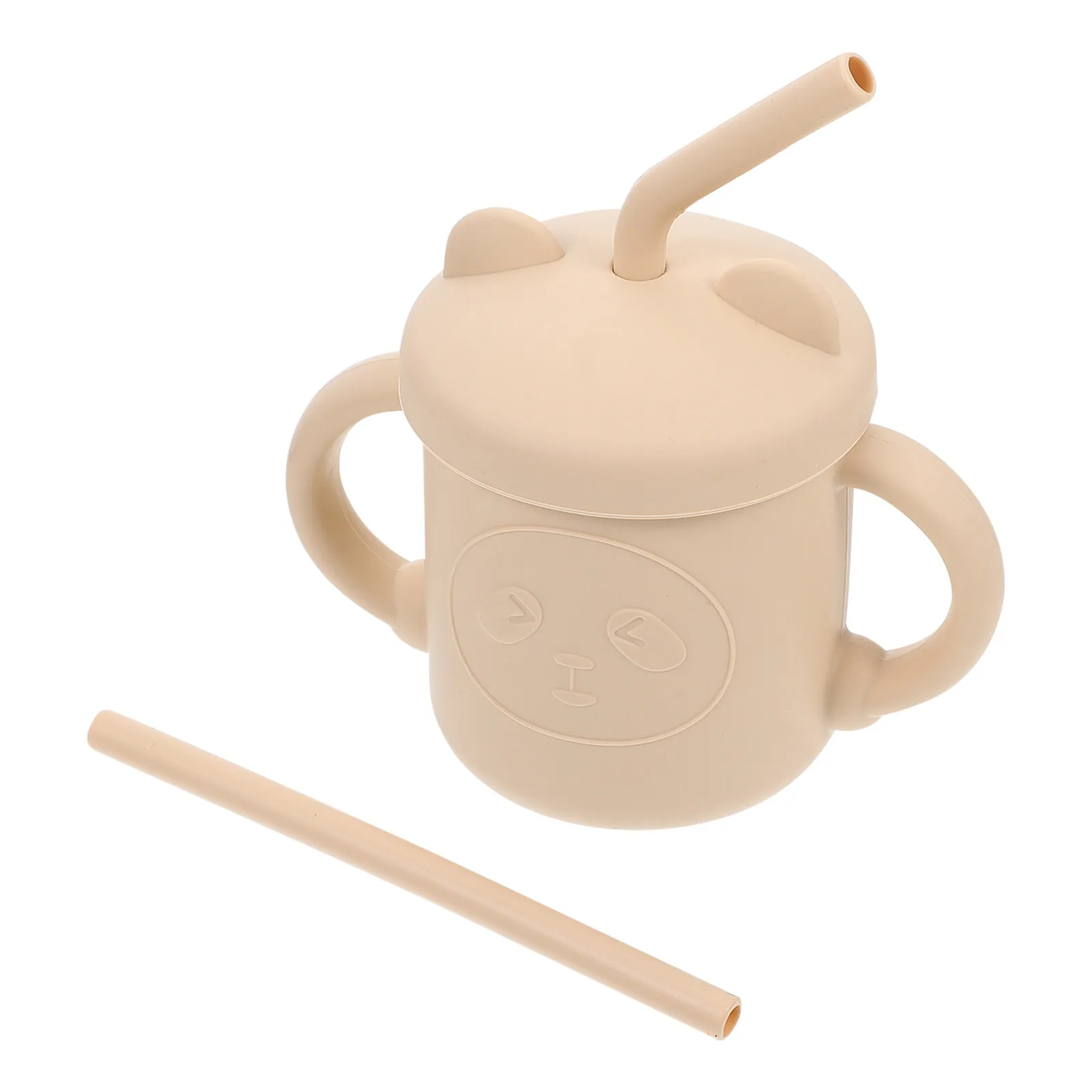 Silicone Straw Cup 320Ml Eco Friendly Baby Water Bottle with Straw Easy Carry Kids Drinking Cup for Growth Stages
Silicone Straw Cup 320Ml Eco Friendly Baby Water Bottle with Straw Easy Carry Kids Drinking Cup for Growth Stages