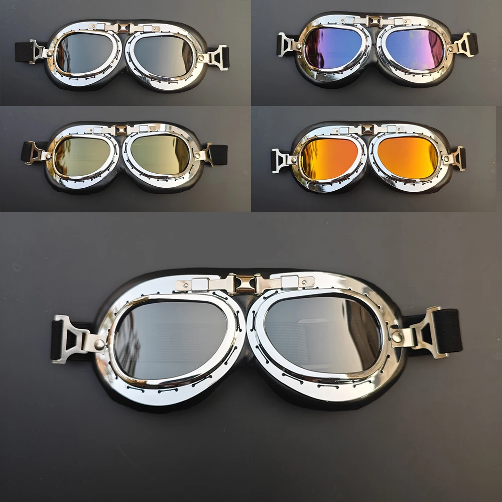 Retro Leather Glasses for Riders Men Women Summer Outdoor Essentials Four-Season Riding Gear Windproof Goggles
Retro Leather Glasses for Riders Men Women Summer Outdoor Essentials Four-Season Riding Gear Windproof Goggles