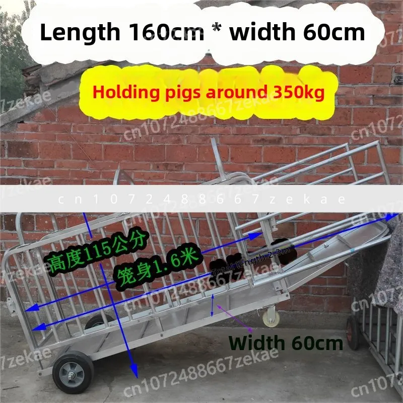 The Extra-large Sow Cage Is 1.6 Meters Wide, and The Pigs Are Packed with 350 Kg. Weighed and Run The Cage Pig Truck.
The Extra-large Sow Cage Is 1.6 Meters Wide, and The Pigs Are Packed with 350 Kg. Weighed and Run The Cage Pig Truck.