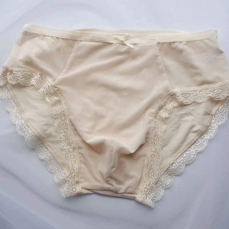 Man Handmade Motal Briefs Soft Touch Harajuku Lace Hem BF Panty Brief
Man Handmade Motal Briefs Soft Touch Harajuku Lace Hem BF Panty Brief