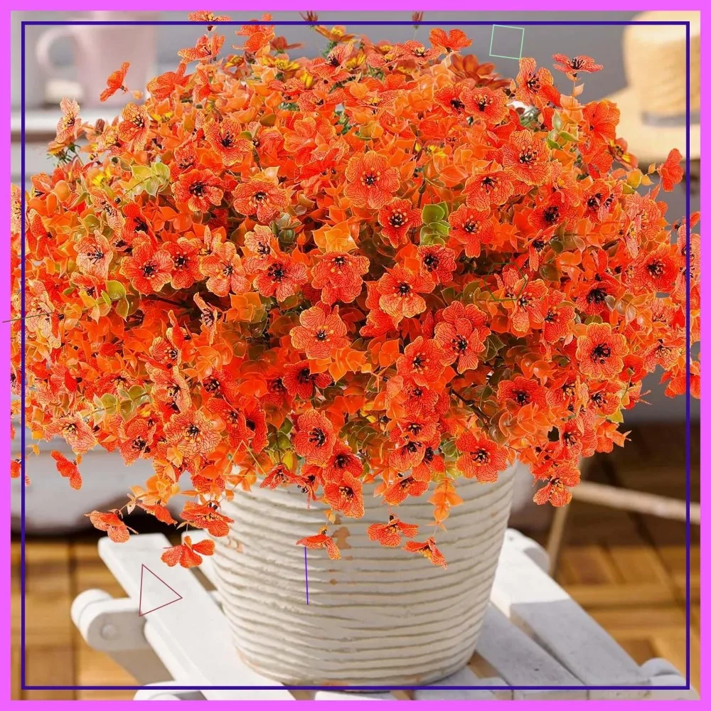 36 шт. искусственные осенние цветы оранжевые пластиковые самы для наружного крыльца, оконная коробка, домашний декор на День Благодарения
36 шт. искусственные осенние цветы оранжевые пластиковые самы для наружного крыльца, оконная коробка, домашний декор на День Благодарения
