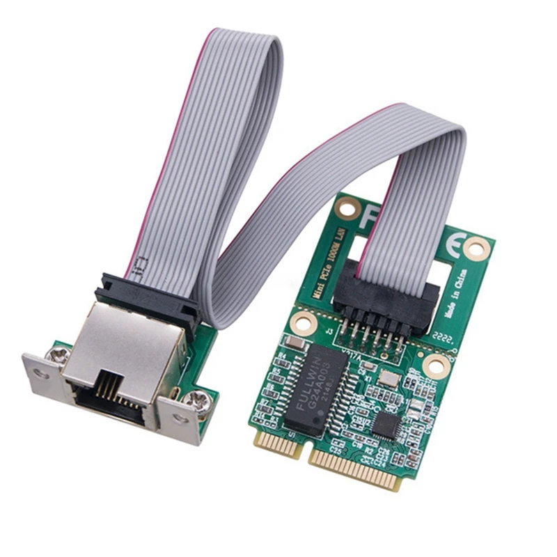 Сетевая мини-карта PCI-E, 1000 Мбит/с, Gigabit Ethernet, адаптер NIC, RTL8111F, PCI Express 10/100/1000M, RJ45 LAN
Сетевая мини-карта PCI-E, 1000 Мбит/с, Gigabit Ethernet, адаптер NIC, RTL8111F, PCI Express 10/100/1000M, RJ45 LAN