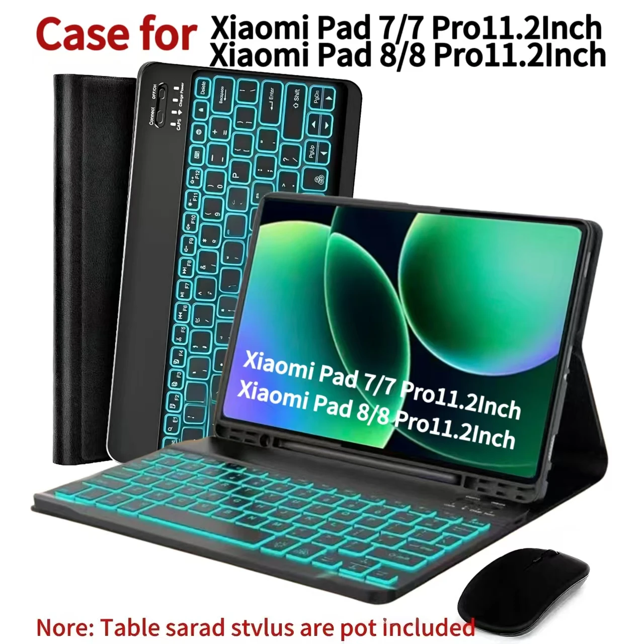 Case for Xiaomi Pad 7 /8 11.2" Bluetooth keyboard case for Xiaomi Pad 7/8 Pro 11.2 " Wireless Bluetooth Removable keyboard Case
Case for Xiaomi Pad 7 /8 11.2" Bluetooth keyboard case for Xiaomi Pad 7/8 Pro 11.2 " Wireless Bluetooth Removable keyboard Case
