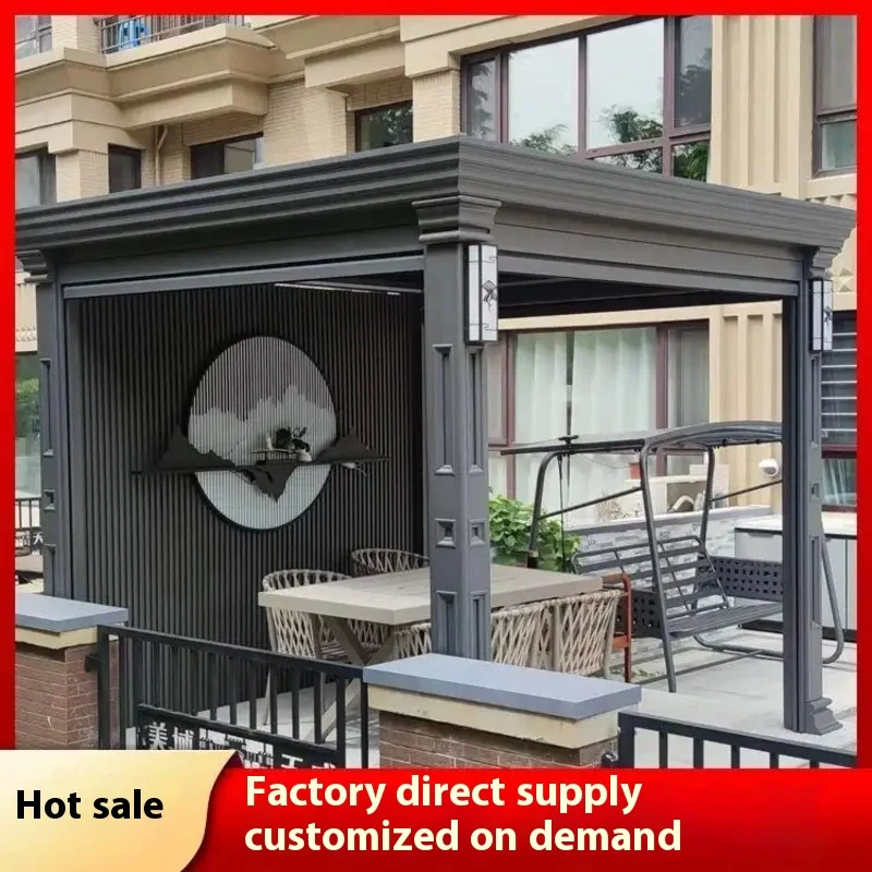 Intelligent Aluminum Alloy Pavilion Electric Pavilion Surface Spraying Treatment Outdoor Pavilion Source Manufacturer
Intelligent Aluminum Alloy Pavilion Electric Pavilion Surface Spraying Treatment Outdoor Pavilion Source Manufacturer