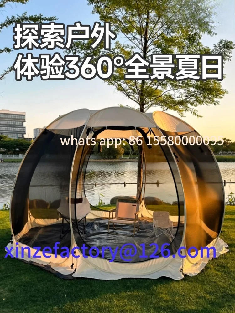 Be suitable for outdoor spherical quick open free tent folding portable sunshade mosquito proof customizable
Be suitable for outdoor spherical quick open free tent folding portable sunshade mosquito proof customizable