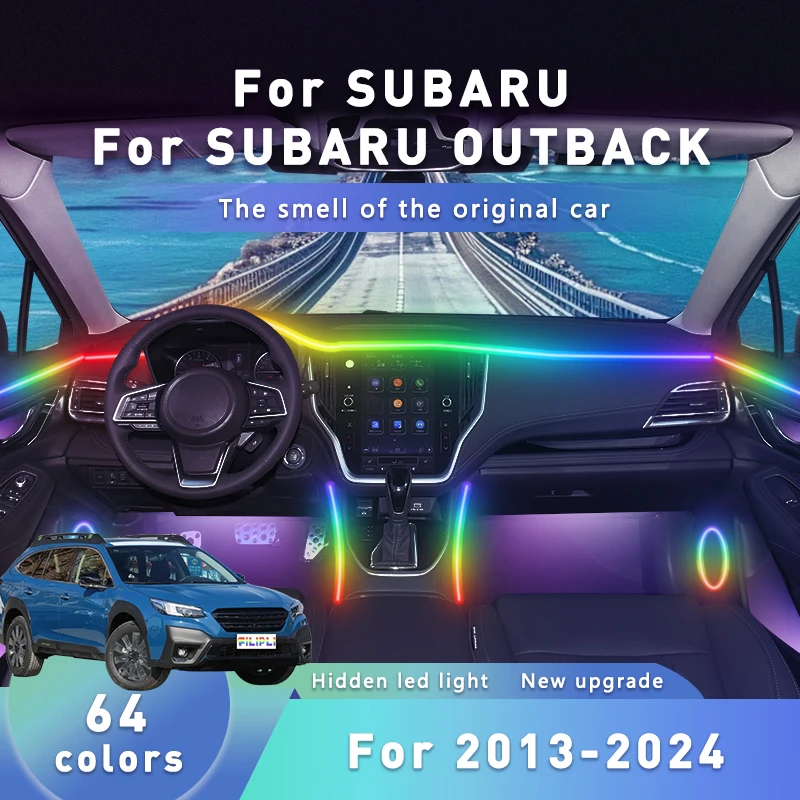 FILIPLI For The SUBARU OUTBACK For 2023 DIY Car Interior Acrylic Strip Multi Color Car Interior LED Strip With Bluetooth Control
FILIPLI For The SUBARU OUTBACK For 2023 DIY Car Interior Acrylic Strip Multi Color Car Interior LED Strip With Bluetooth Control