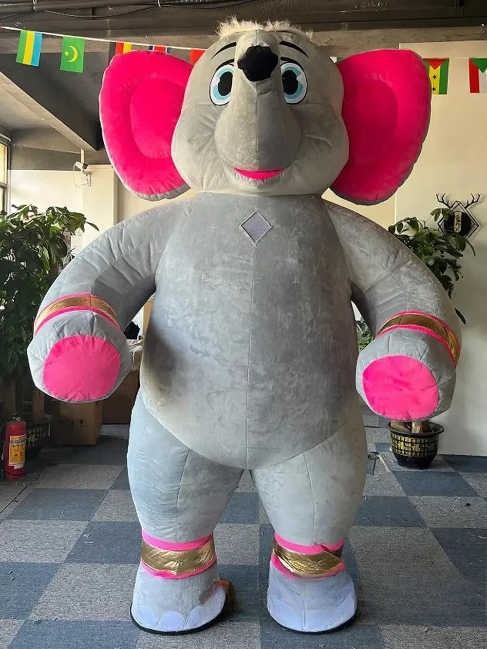 2m/2.6m Realistic Grey Inflatable Elephant Mascot Costume Adult Walking Blow Up Suits Entertainment Funny Animal Cosplay Dress
2m/2.6m Realistic Grey Inflatable Elephant Mascot Costume Adult Walking Blow Up Suits Entertainment Funny Animal Cosplay Dress