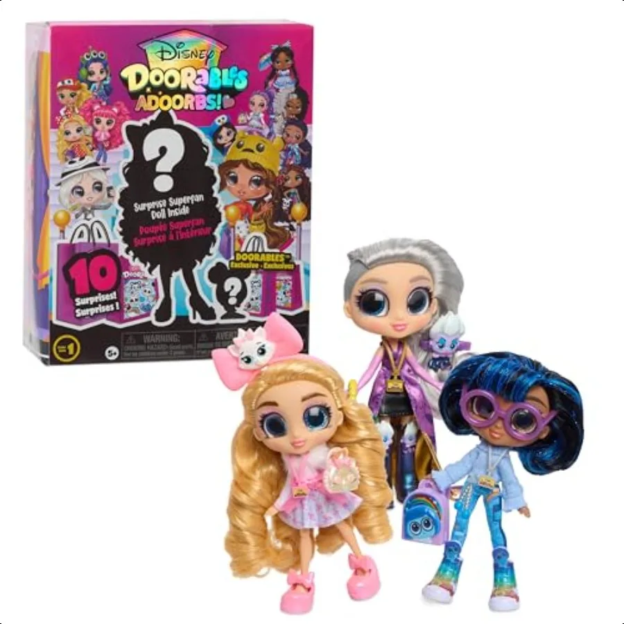 Just Play Doorables ADOORBS Dolls Collectible Dolls Toys for Ages 5 Up Toys for Ages 5 Up
Just Play Doorables ADOORBS Dolls Collectible Dolls Toys for Ages 5 Up Toys for Ages 5 Up