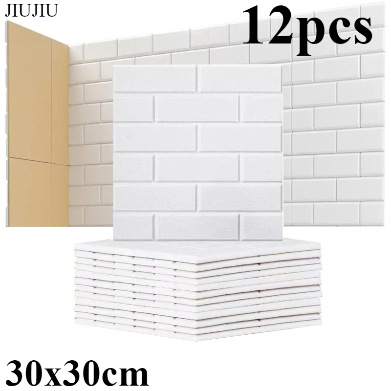 Brick Patterned Soundproof Board, Fiberboard, Recording Studio Wall Sticker, Self-adhesive Soundproof Cotton Wall Decoration
Brick Patterned Soundproof Board, Fiberboard, Recording Studio Wall Sticker, Self-adhesive Soundproof Cotton Wall Decoration