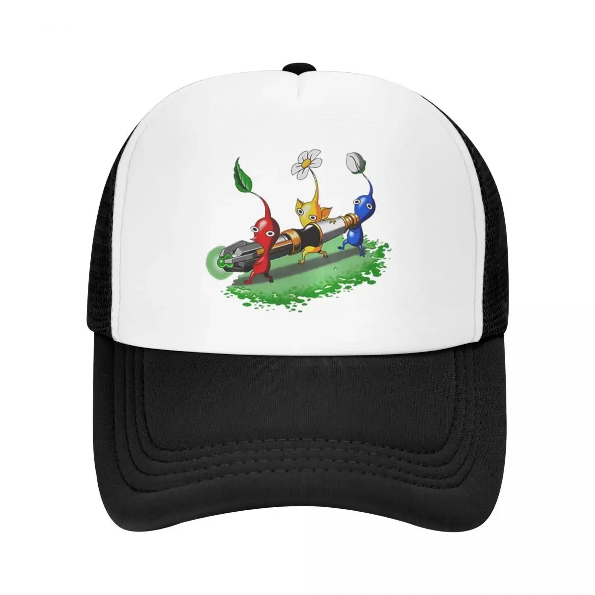 Милая кепка Pikmin, модная повседневная сетчатая бейсболка, регулируемая шляпа, летние бейсболки унисекс в стиле хип-хоп, полихромные
Милая кепка Pikmin, модная повседневная сетчатая бейсболка, регулируемая шляпа, летние бейсболки унисекс в стиле хип-хоп, полихромные