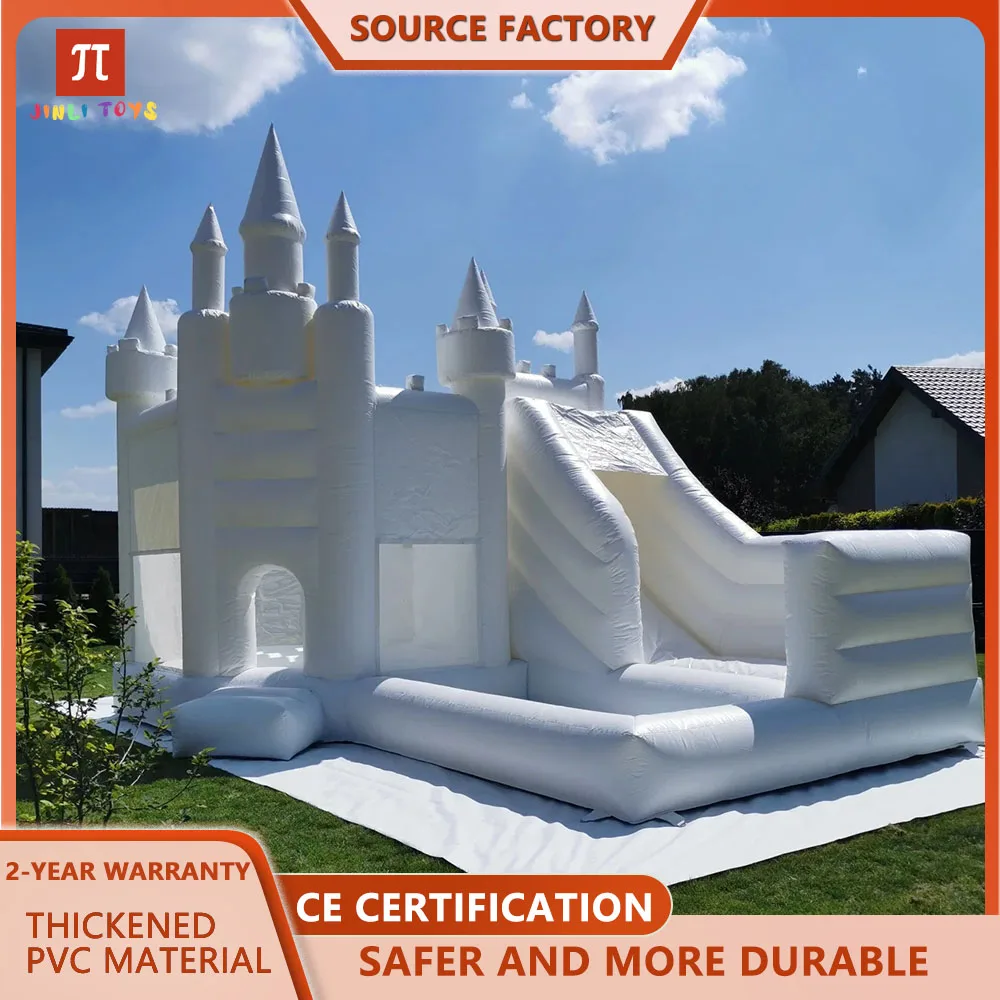 Inflatable Bouncer Slide, Ball Pit White Outdoor Playhouse Wedding Parties Princess Blower
Inflatable Bouncer Slide, Ball Pit White Outdoor Playhouse Wedding Parties Princess Blower