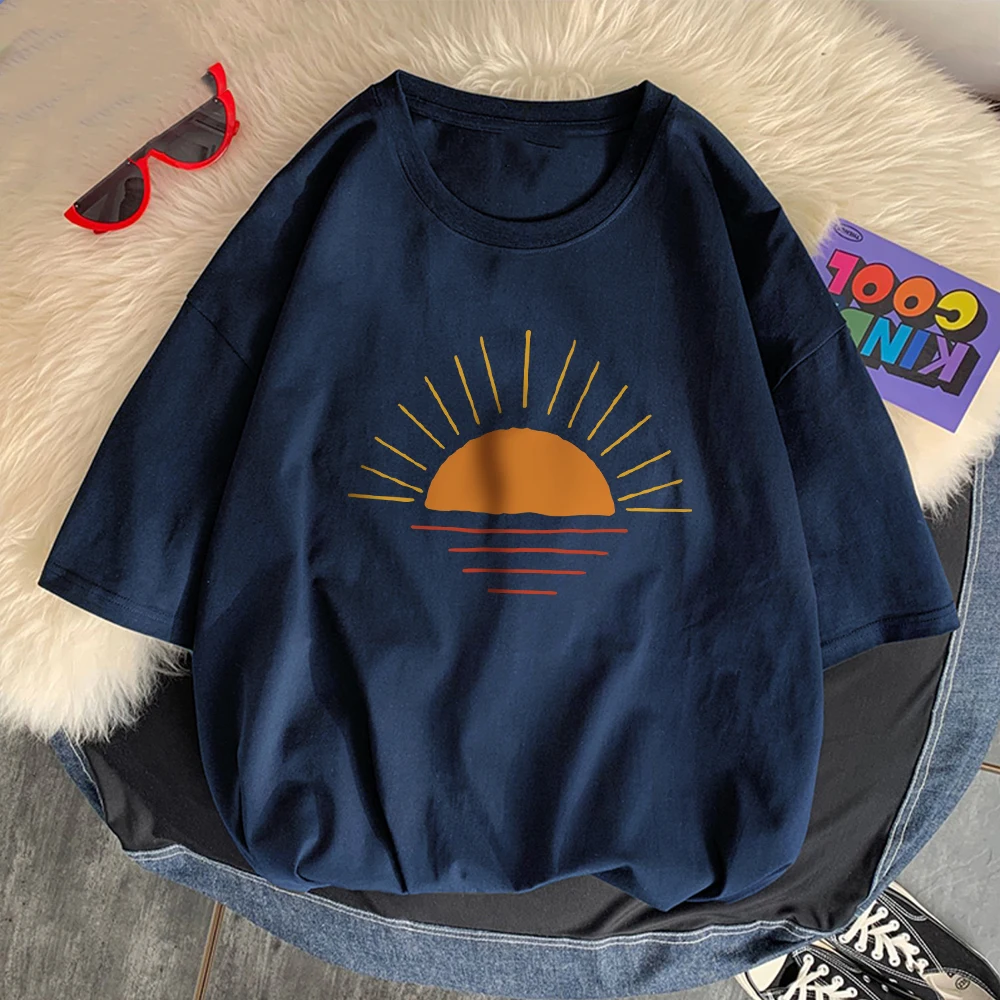 Sunset On The Coastline Men Tee Shirt Graphic Personality T Shirts High-Quality Pattern T-Shirt Cotton Fashion Short Sleeved
Sunset On The Coastline Men Tee Shirt Graphic Personality T Shirts High-Quality Pattern T-Shirt Cotton Fashion Short Sleeved