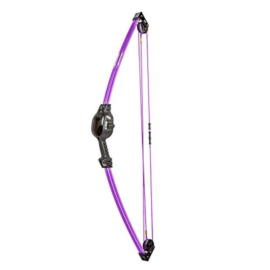 Spark Youth Bow Set for ages 5-10, ambidextrous design, includes 2 arrows, armguard, quiver
Spark Youth Bow Set for ages 5-10, ambidextrous design, includes 2 arrows, armguard, quiver