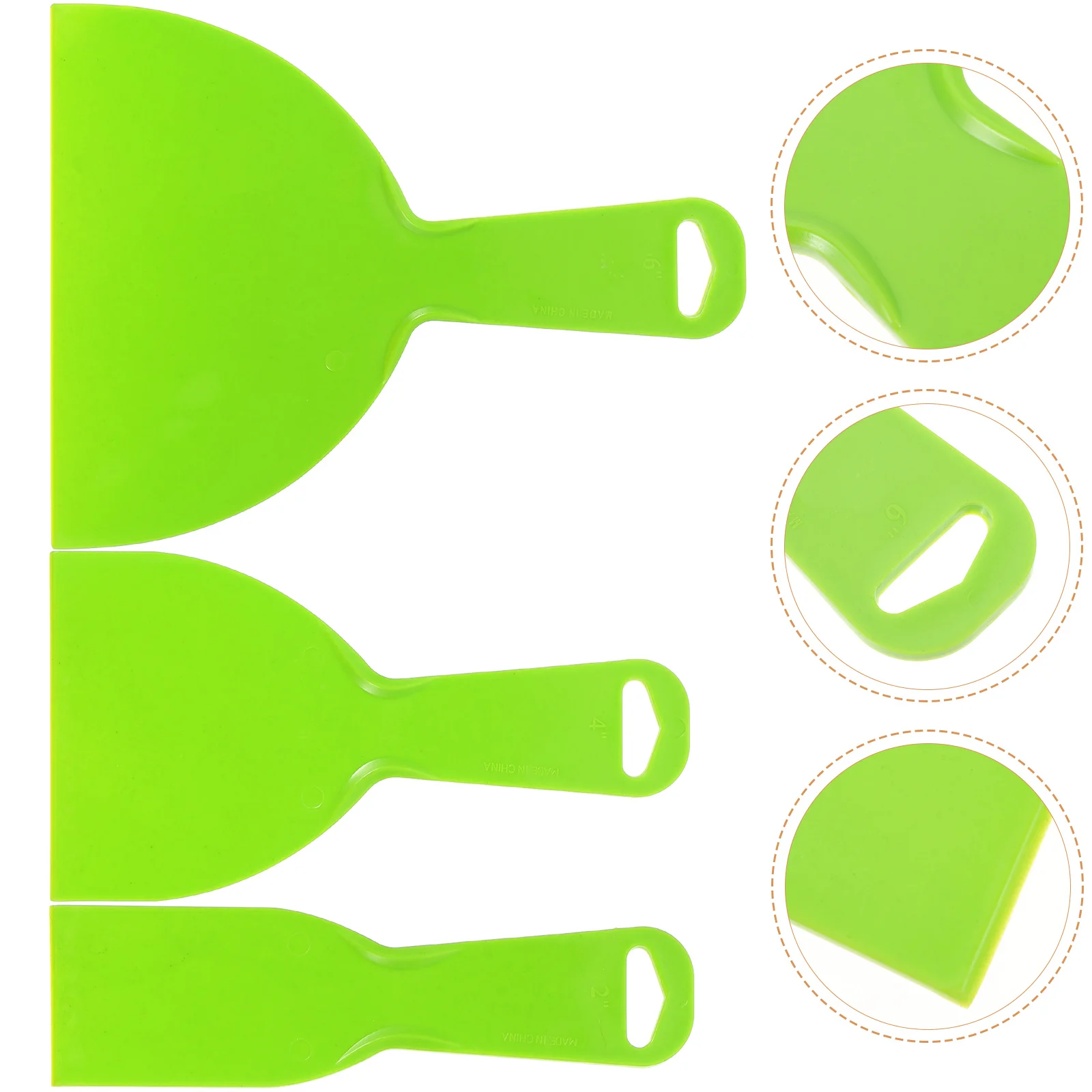 3PCS Multifunctional Hot Bed Scrapper Ergonomic 3D Printing Tool 3D Printer Accessories (Light Green)
3PCS Multifunctional Hot Bed Scrapper Ergonomic 3D Printing Tool 3D Printer Accessories (Light Green)