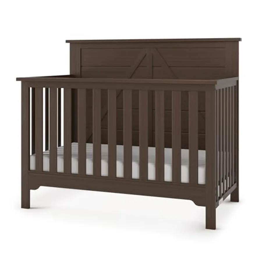 Woodland Design 4-in-1 Convertible Baby Crib Nursery Furniture - Baby Bed, Toddler Bed and Full Size Bed, 3 Adjustable Mattress
Woodland Design 4-in-1 Convertible Baby Crib Nursery Furniture - Baby Bed, Toddler Bed and Full Size Bed, 3 Adjustable Mattress
