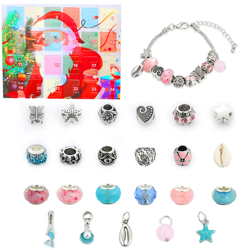 Advent Calendar 2020 Christmas Countdown Calendar DIY Charm Bracelet Making Kit for Girls Jewelry Gift Holiday Party Gift
Advent Calendar 2020 Christmas Countdown Calendar DIY Charm Bracelet Making Kit for Girls Jewelry Gift Holiday Party Gift