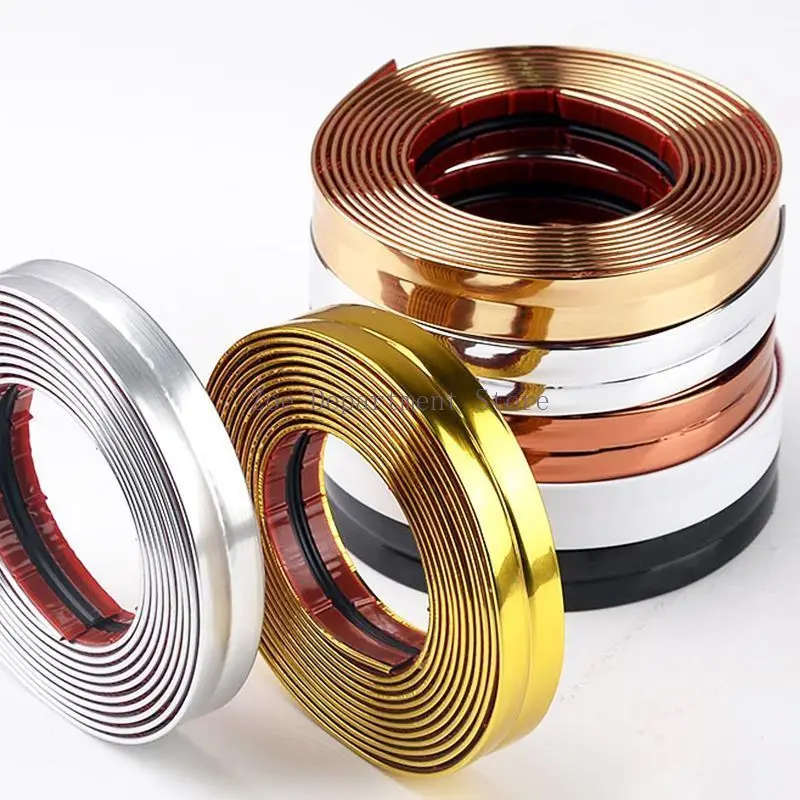 10M Wall Trim Line Self Adhesive Corner Decorative Strip Protective PVC Foldable Edge Strip External Internal Molding Tape
10M Wall Trim Line Self Adhesive Corner Decorative Strip Protective PVC Foldable Edge Strip External Internal Molding Tape