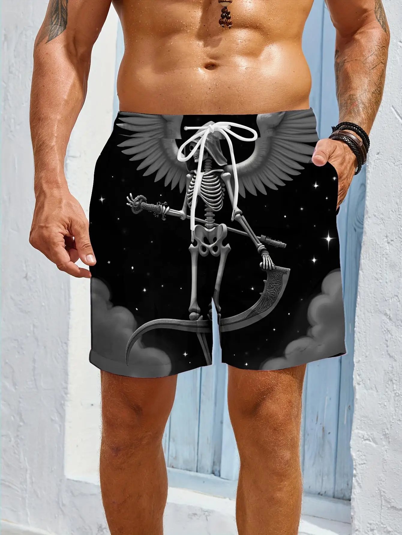 1pcs Men's Short swim trunks2026 Summer 3D Printed Short sleeve Quick drying Polyester running clothes for man Breathable
1pcs Men's Short swim trunks2026 Summer 3D Printed Short sleeve Quick drying Polyester running clothes for man Breathable