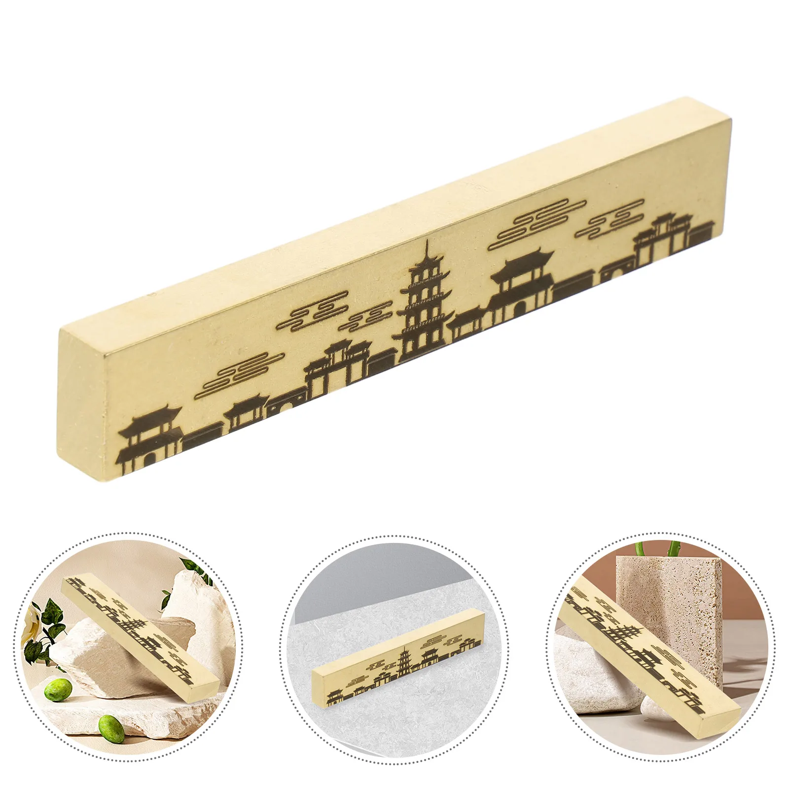 Brass Paperweight Ornaments Chinese Calligraphy Cast Drawing Supplies Paperweights
Brass Paperweight Ornaments Chinese Calligraphy Cast Drawing Supplies Paperweights