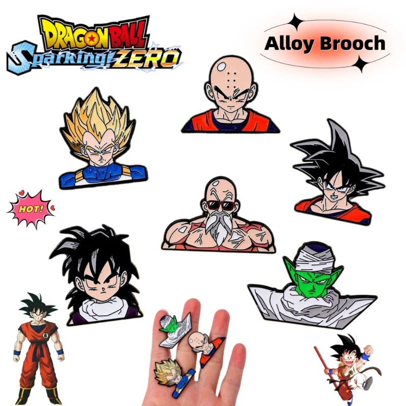 Dragon Ball Badge Brooch Cute Fashion Cartoon Personality Creative Kawaii Clothing Backpack Pin Gift for Friends' Birthday
Dragon Ball Badge Brooch Cute Fashion Cartoon Personality Creative Kawaii Clothing Backpack Pin Gift for Friends' Birthday