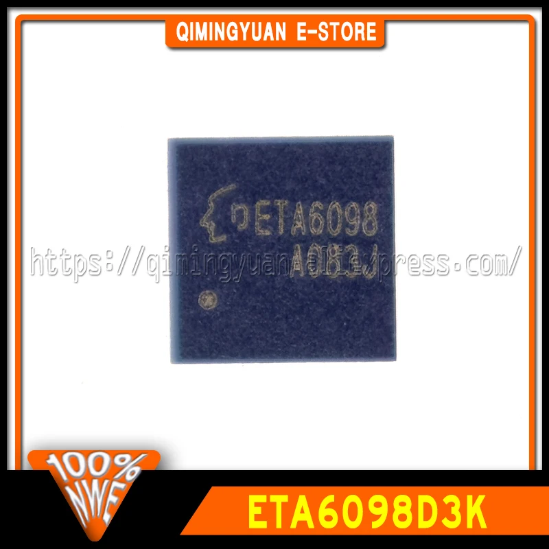 5PCS~100PCS/LOT ETA6098D3K ETA6098 DFN10 100% New Original In Stock 
5PCS~100PCS/LOT ETA6098D3K ETA6098 DFN10 100% New Original In Stock