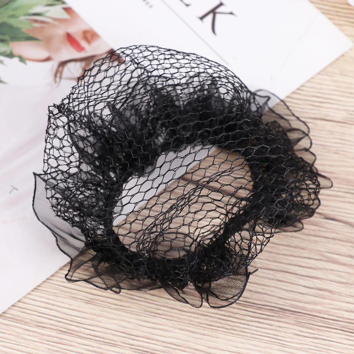 10pcs Elastic Hair Snood Ruffles Hair Nets Heardresses for Ballet Dance Performance (Black) bun hair nets
10pcs Elastic Hair Snood Ruffles Hair Nets Heardresses for Ballet Dance Performance (Black) bun hair nets