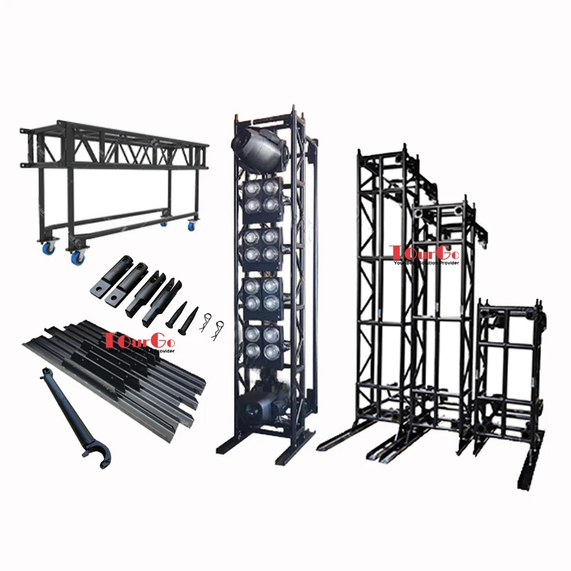 DJ Stage Event Concert Aluminum Lighting Truss Double Hung Touring Stage Pre Rig System for for Moving Head Lights
DJ Stage Event Concert Aluminum Lighting Truss Double Hung Touring Stage Pre Rig System for for Moving Head Lights