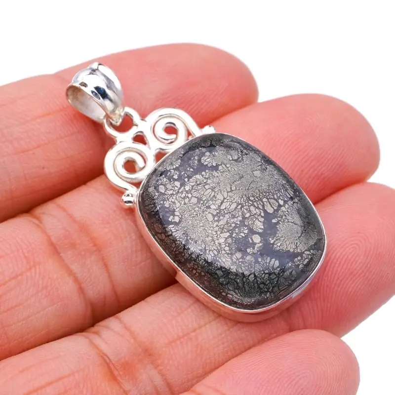 Hesy® Natural Apache Parmyorite Handmade 925 Sterling Silver Pendant 1.75" F5103
Hesy® Natural Apache Parmyorite Handmade 925 Sterling Silver Pendant 1.75" F5103