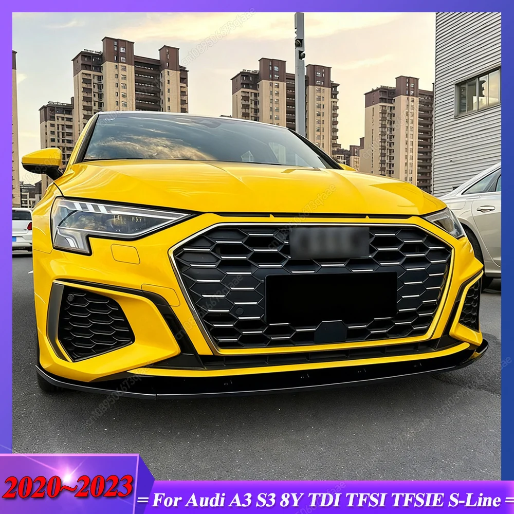 Для Audi A3 S3 8Y TDI TFSI TFSIE S-Line 2020-2023 Sportback/Sedan автомобильный передний бампер, диффузор для губ, сплиттер Maxton Style, тюнинг ABS
Для Audi A3 S3 8Y TDI TFSI TFSIE S-Line 2020-2023 Sportback/Sedan автомобильный передний бампер, диффузор для губ, сплиттер Maxton Style, тюнинг ABS