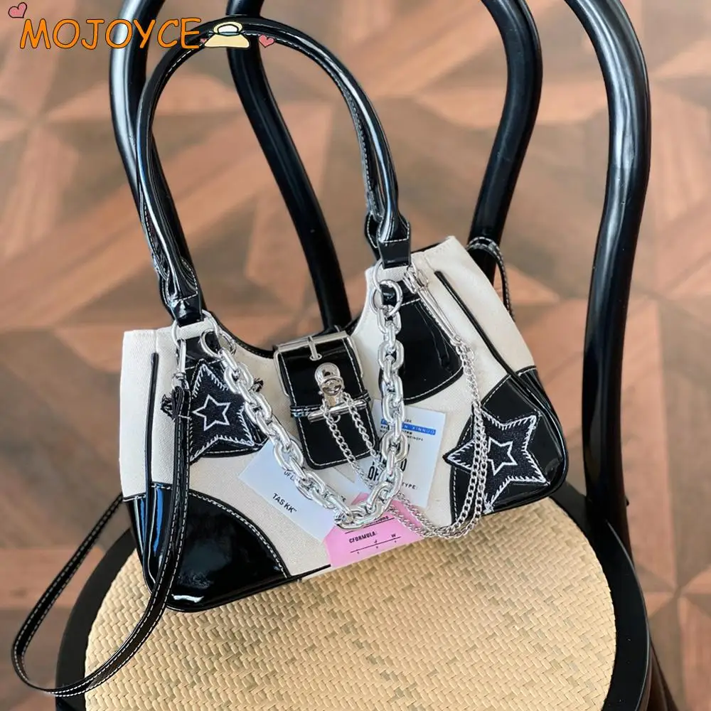 Women Y2K Star Handbag Patchwork Crossbody Bag Large Capacity Casual Satchel Bag Adjustable Strap for Outdoor Travel
Women Y2K Star Handbag Patchwork Crossbody Bag Large Capacity Casual Satchel Bag Adjustable Strap for Outdoor Travel