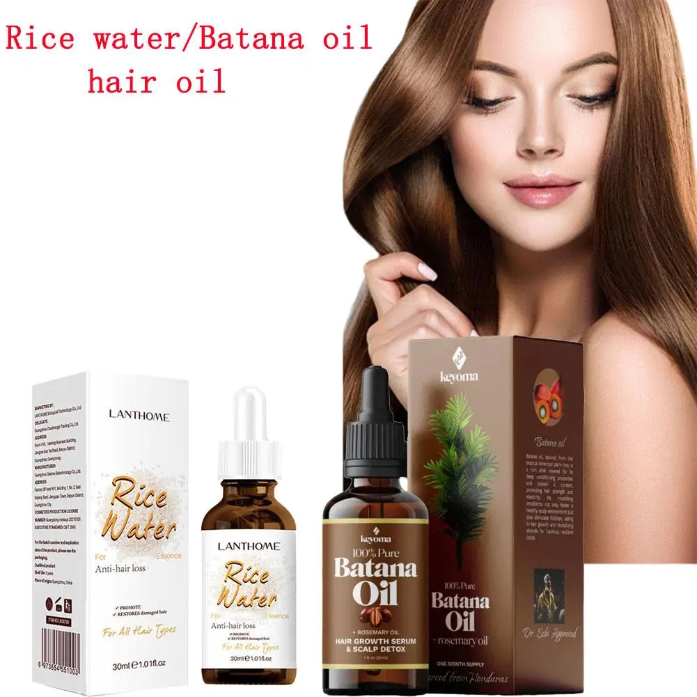 Rice Water Hair Oil Essence Nourishing Strengthen Hair Root Refreshing Non-greasy Hair Care Oil Product
Rice Water Hair Oil Essence Nourishing Strengthen Hair Root Refreshing Non-greasy Hair Care Oil Product