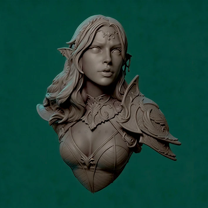 65mm Elf Female model kits figure beauty colorless and self-assembled A-2246
65mm Elf Female model kits figure beauty colorless and self-assembled A-2246