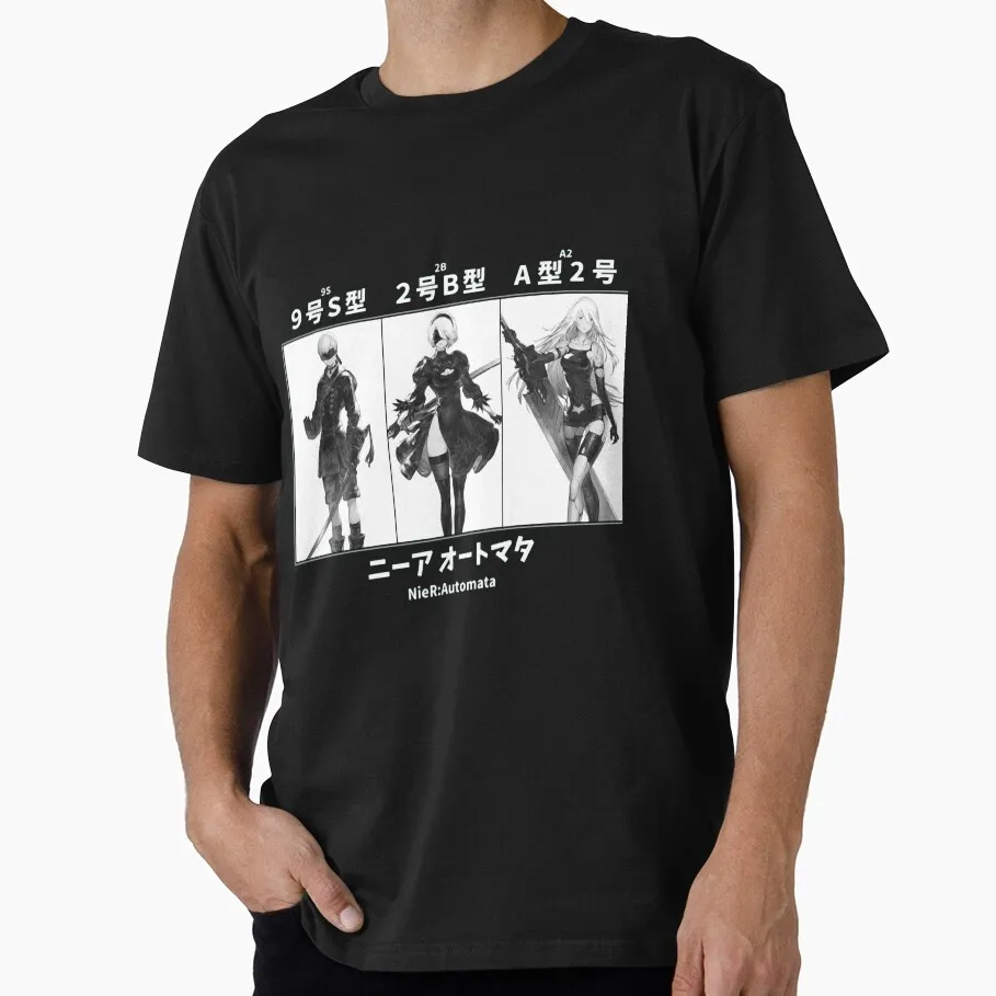 Art - Anime Nier Automata Video game Gift t shirt for man JRPG Graphic Tee Y2K Clothes 100% cotton printed All size Tops S-6XL
Art - Anime Nier Automata Video game Gift t shirt for man JRPG Graphic Tee Y2K Clothes 100% cotton printed All size Tops S-6XL