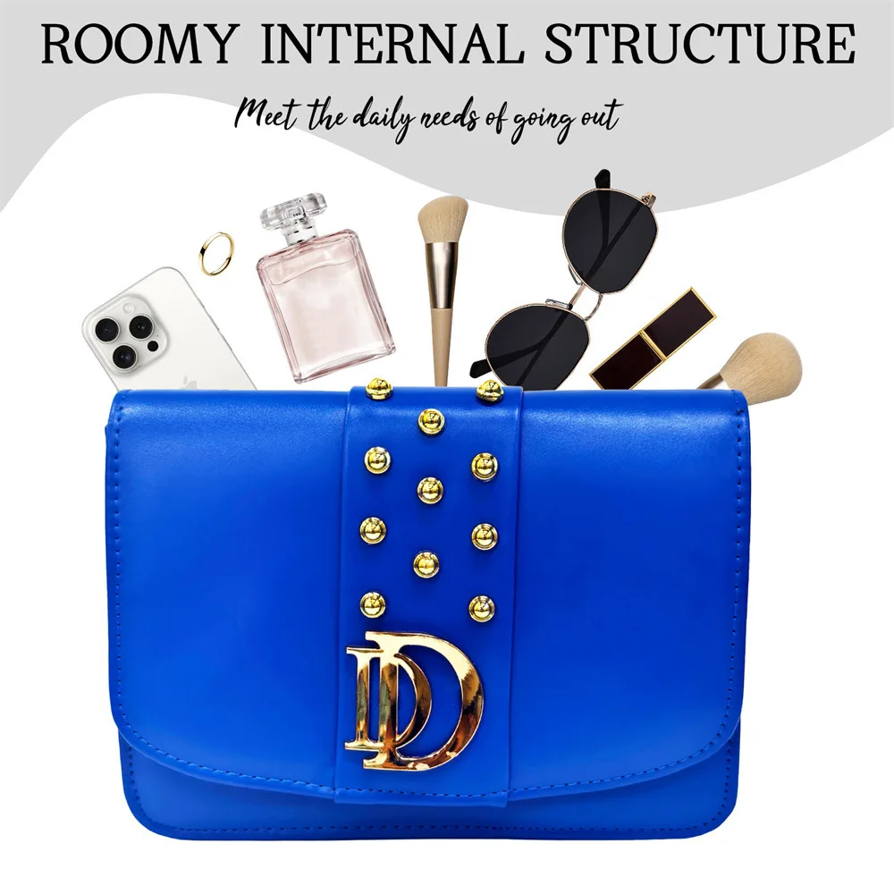 Women'S Shoulder Clutch Bag Pu Square Bag Metal Rivet Accessories Large Capacity Luxury Shoe Women Heel Zapatos De Mujer Ofertas
Women'S Shoulder Clutch Bag Pu Square Bag Metal Rivet Accessories Large Capacity Luxury Shoe Women Heel Zapatos De Mujer Ofertas