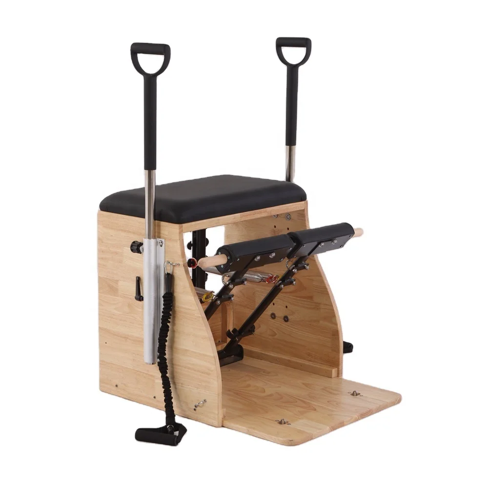 Adjustable Solid Wood Rubber Pilates Equipment Stability Oak Wunda Chair Combo Padded Split Pedals Which Comfortable Stable
Adjustable Solid Wood Rubber Pilates Equipment Stability Oak Wunda Chair Combo Padded Split Pedals Which Comfortable Stable